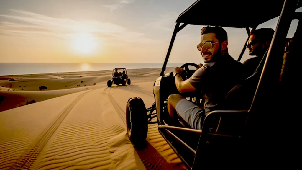 Luxury desert safari in Dubai with private 4x4, candlelit dinner, and exclusive camp - Desert Crescent